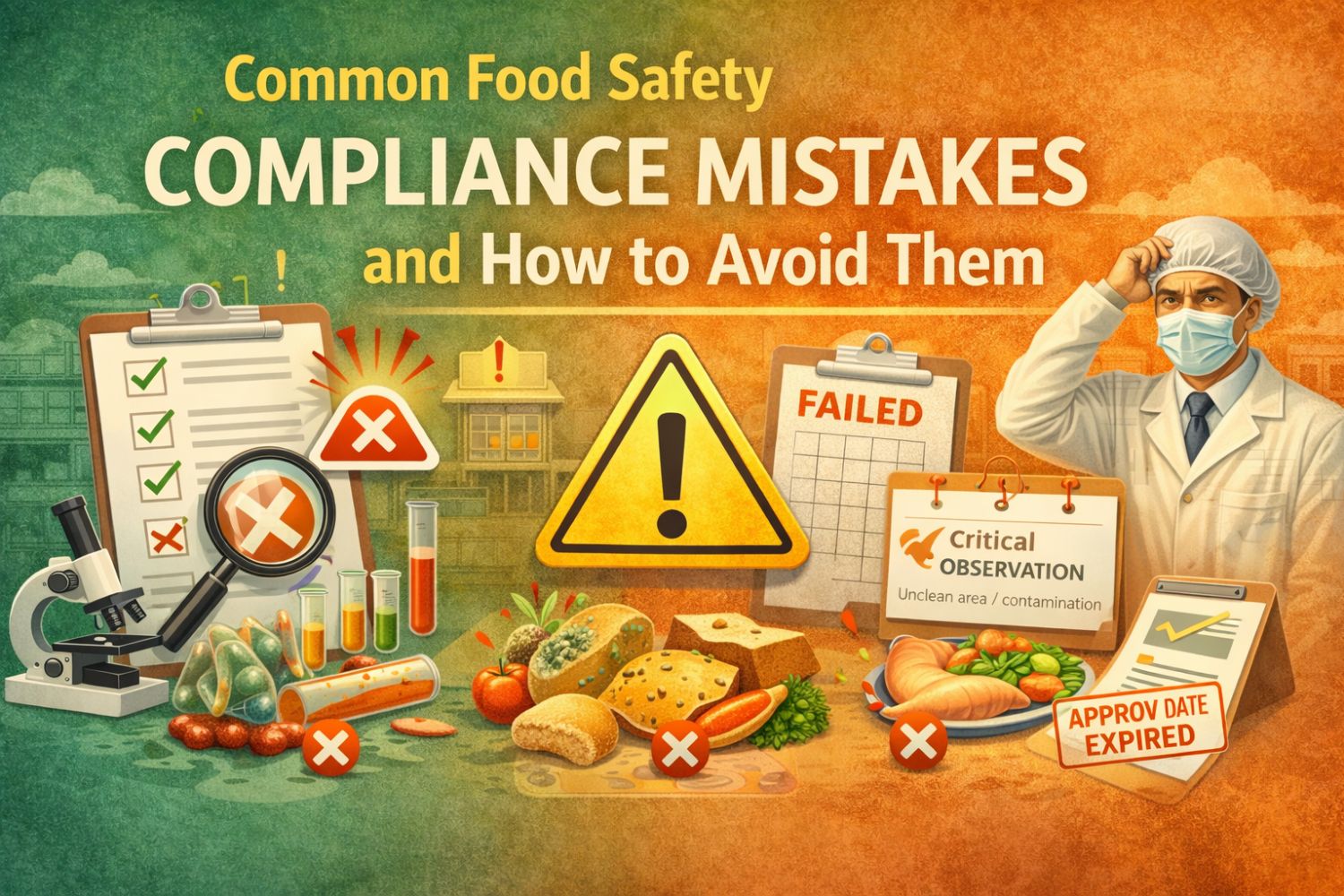 Common Food Safety Compliance Mistakes and How to Avoid Them