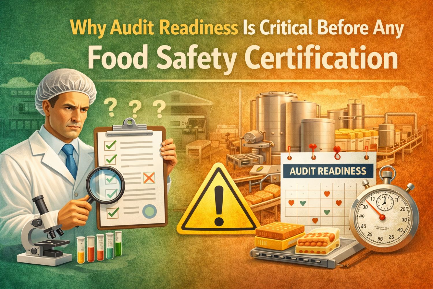 Why Audit Readiness Is Critical Before Any Food Safety Certification